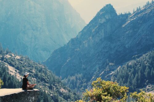 meditation nepal nature